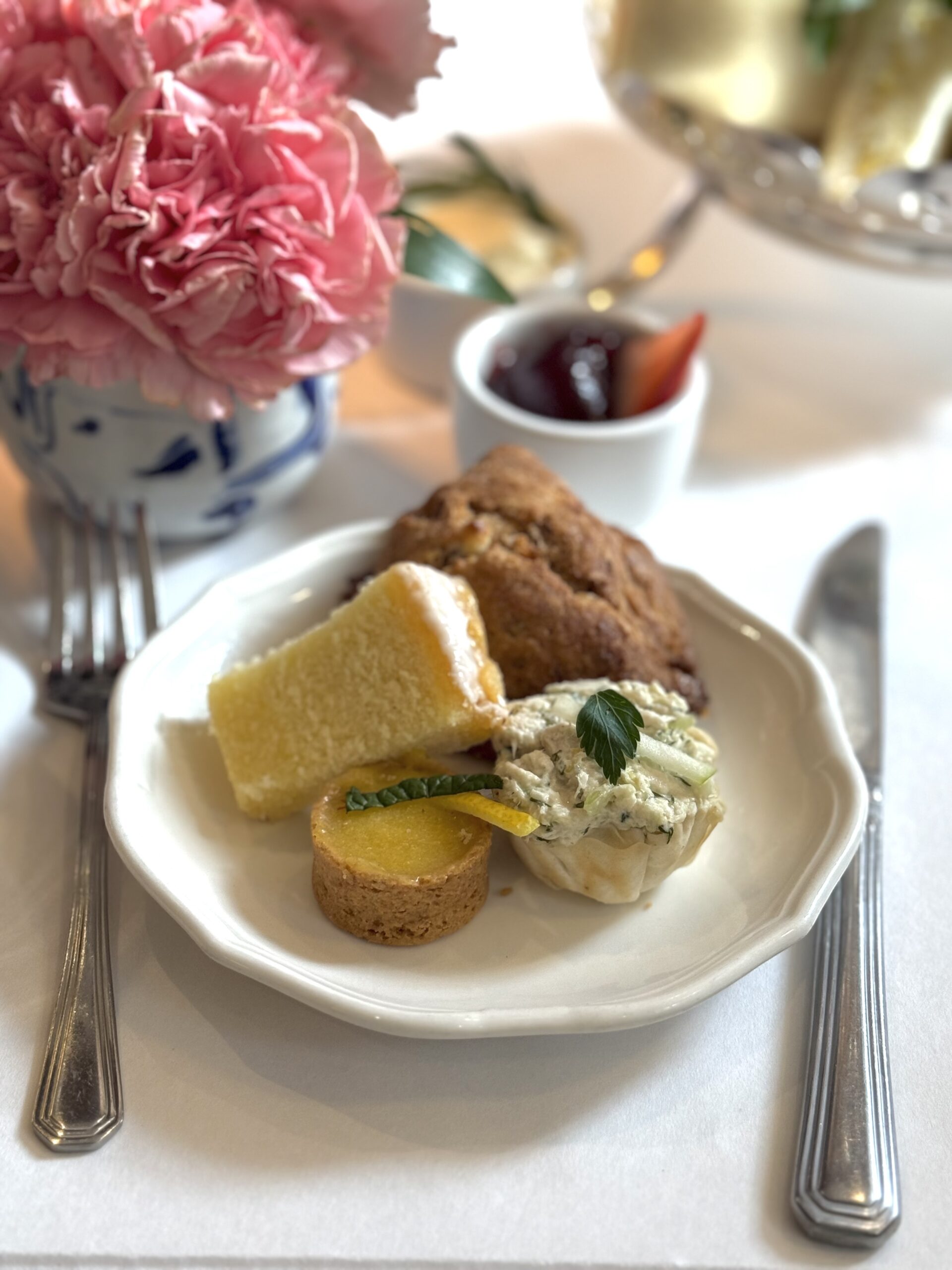 Favorite tea sandwiches, scones & pastries at Afternoon Tea