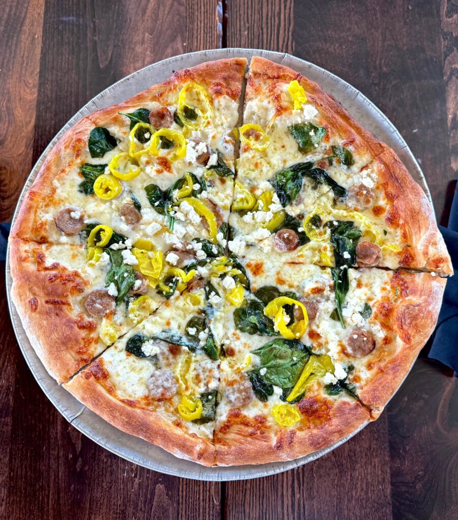 Boathouse Bistro Spicy Sausage Pizza