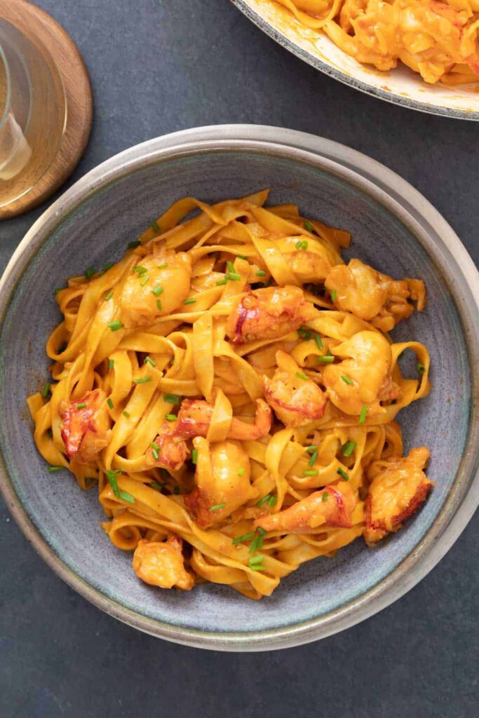 Lobster Bisque Pasta