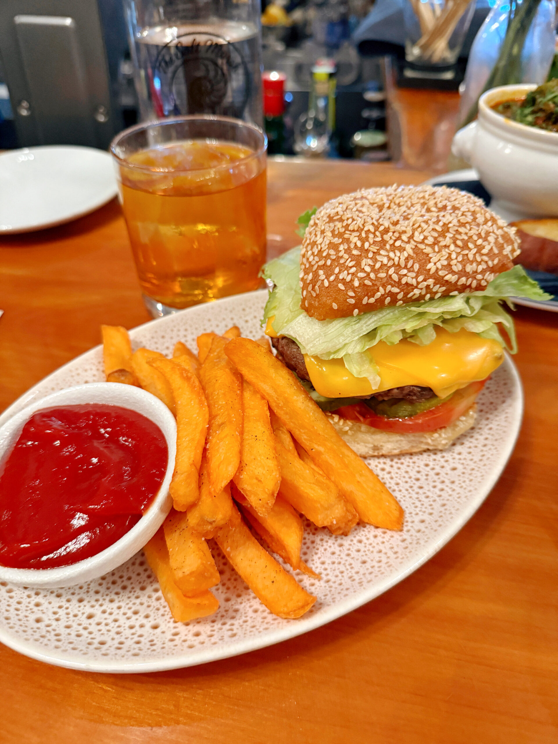 cheeseburger Photo by Kate Bowler